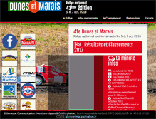 Tablet Screenshot of dunesetmarais.com